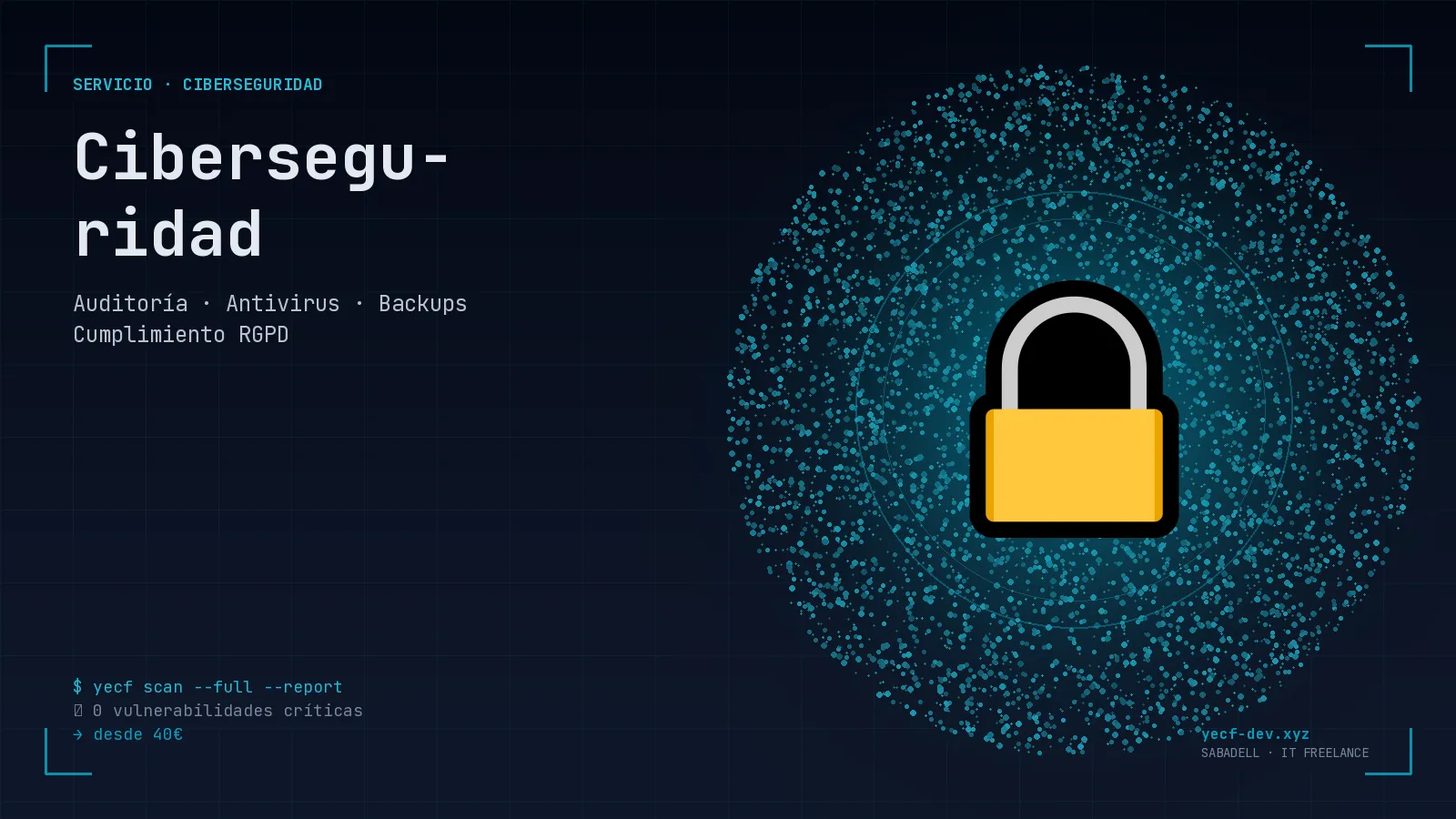 Servicio Ciberseguridad — yecf-dev