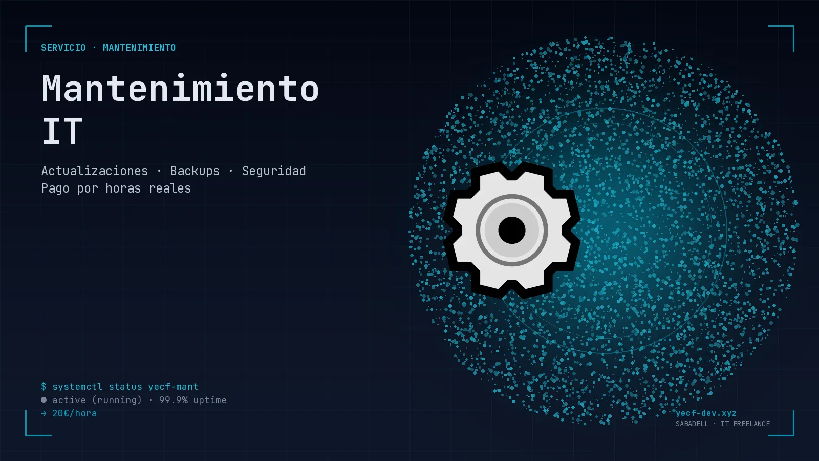Servicio Mantenimiento IT — yecf-dev