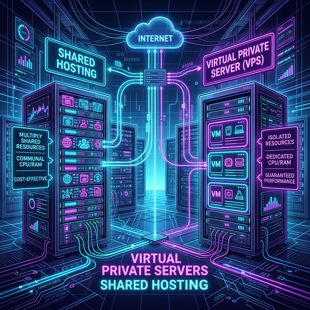 VPS vs Hosting Compartido: ¿Qué necesita tu pyme en 2026?